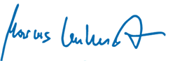 Signature Marcus Kuhnert, Member of the Executive Board (handwriting)